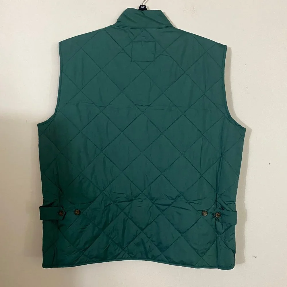 J. Crew Quilted Walker vest XL